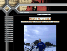 Tablet Screenshot of denniseveland.com